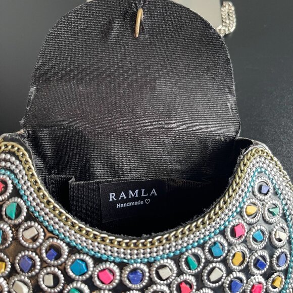 Ramla Hand-crafted Mosaic Clutch/Crossbody Bag - NWOT - Picture 5 of 6